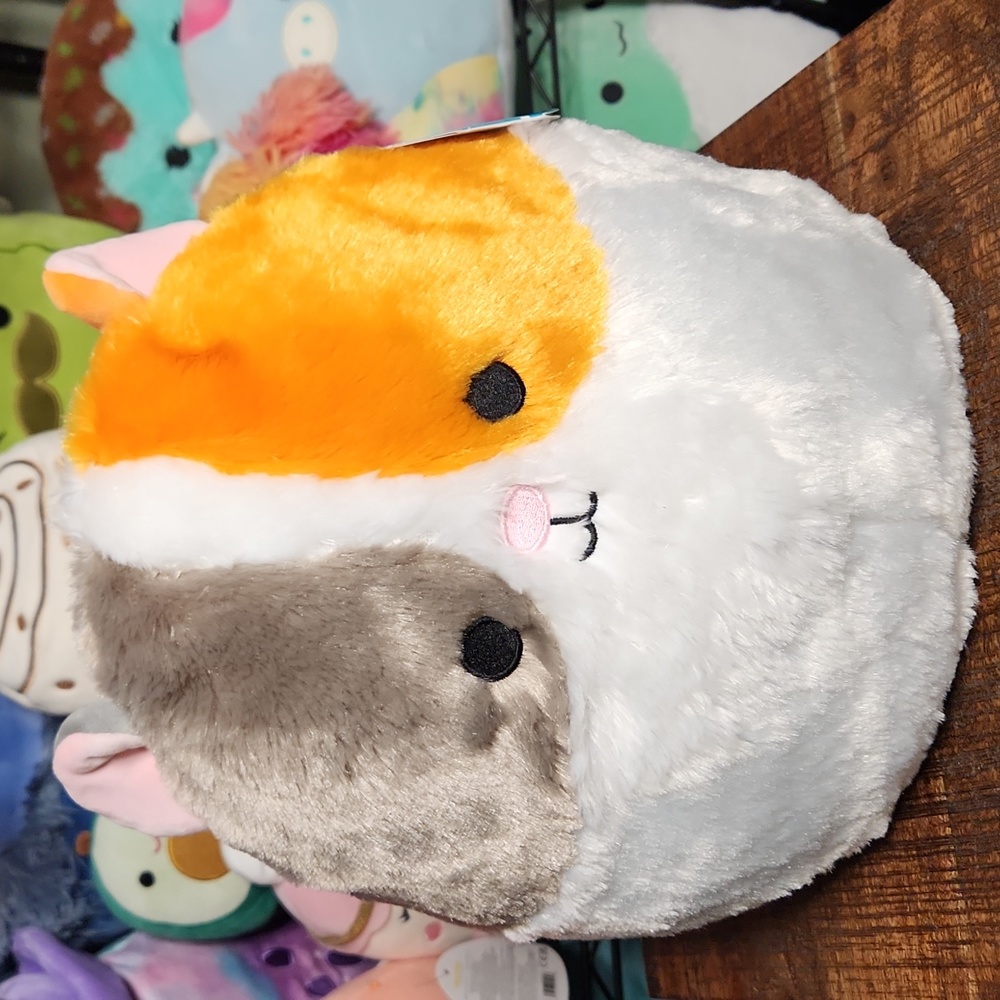 Squishmallows Everett the Hamster Fuzzamallows 12” HTF